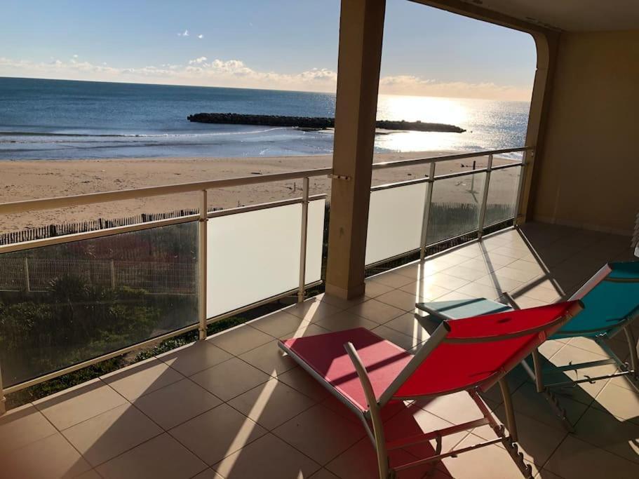 Appartement Front De Mer Valras-Plage Eksteriør billede