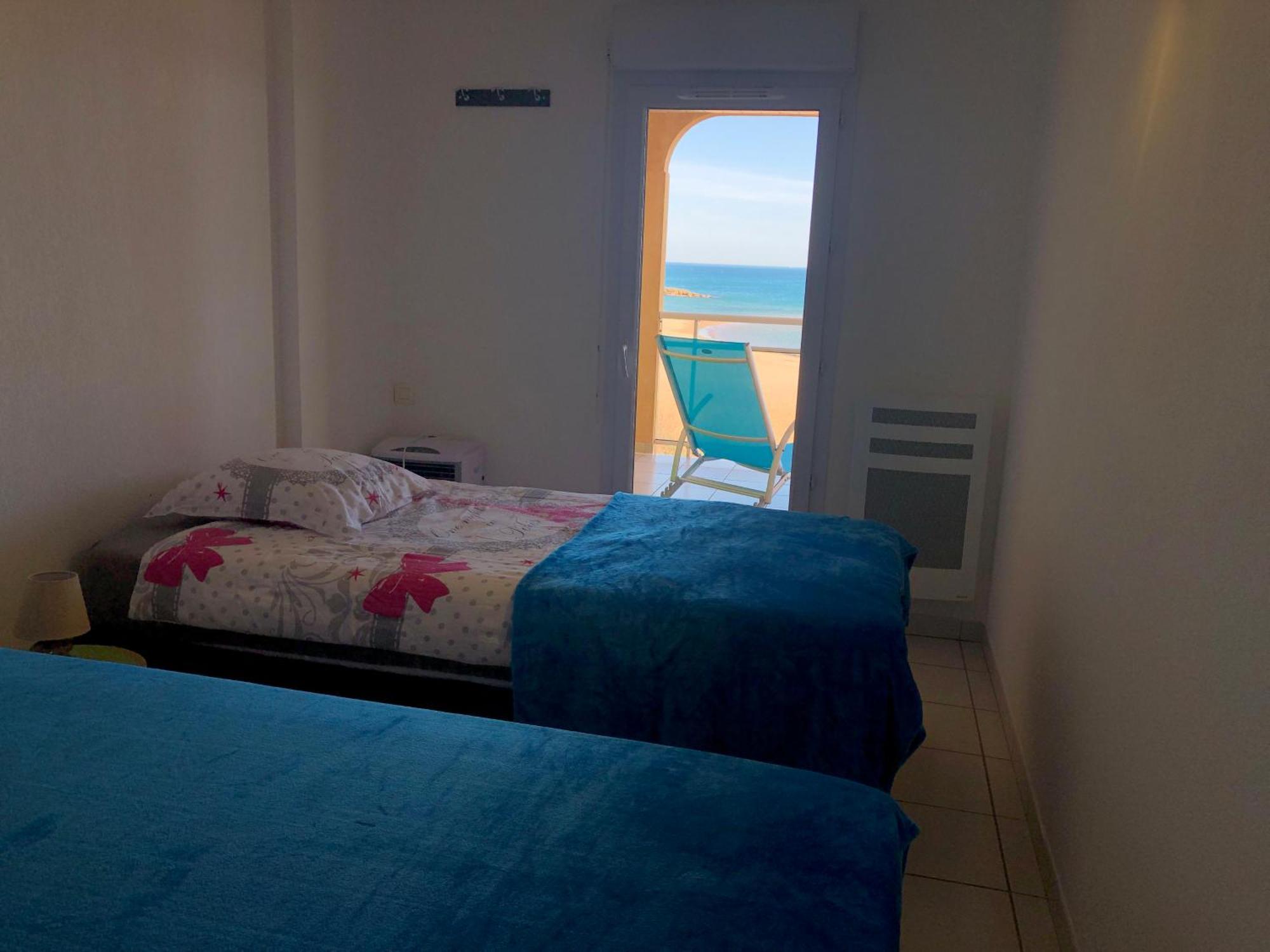 Appartement Front De Mer Valras-Plage Eksteriør billede